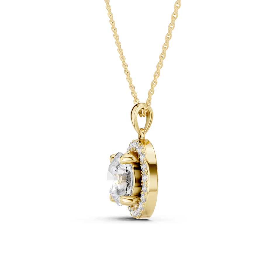 Diamond pendant design