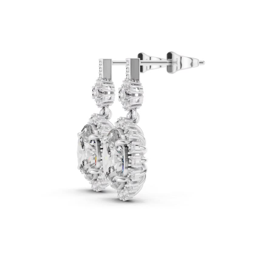 Diamond earrings